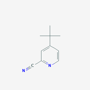 molecular formula C10H12N2 B1626923 4-tert-Butylpyridine-2-carbonitrile CAS No. 42205-73-2