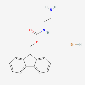 molecular formula C17H19BrN2O2 B1626924 N-Fmoc-ethylenediamine hydrobromide CAS No. 352351-55-4