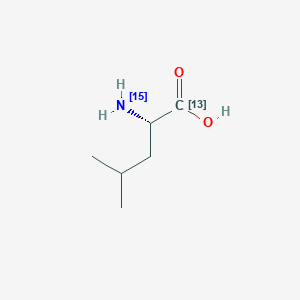 molecular formula C6H13NO2 B1626927 L-Leucine-1-13C,15N CAS No. 80134-83-4