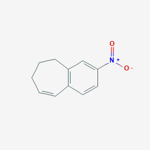 3-Nitro-6,7-dihydro-5H-benzocycloheptene