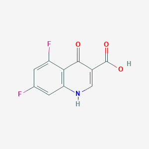 5,7-Difluoro-4-hydroxyquinoline-3-carboxylic acid