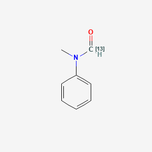 molecular formula C8H9NO B1626964 N-Methylformanilide-carbonyl-13C CAS No. 61655-07-0