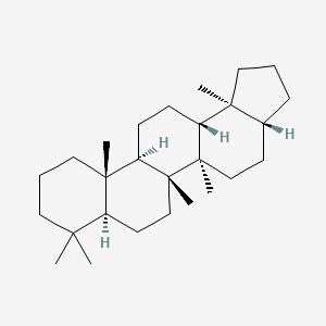 molecular formula C27H46 B1626977 A'-Neo-22,29,30-trinorgammacerane CAS No. 51271-94-4