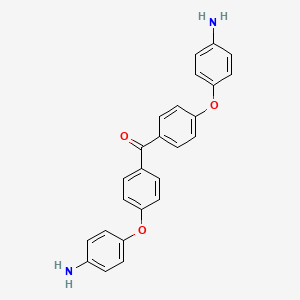 molecular formula C25H20N2O3 B1626979 4,4'-Bis(4-aminophenoxy)benzophenone CAS No. 30184-96-4