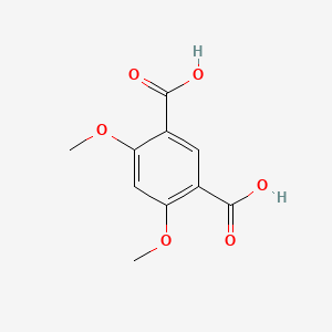 molecular formula C10H10O6 B1626984 4,6-二甲氧基邻苯二甲酸 CAS No. 7168-99-2