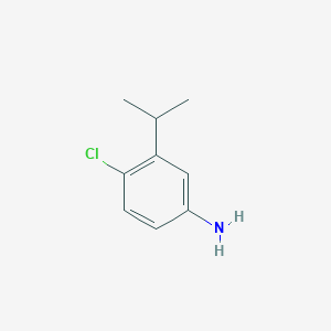 molecular formula C9H12ClN B1626994 4-Chloro-3-isopropylaniline CAS No. 917101-83-8