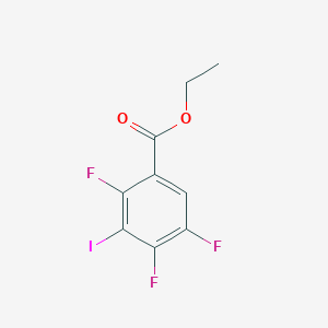 molecular formula C9H6F3IO2 B1626997 Ethyl 2,4,5-trifluoro-3-iodobenzoate CAS No. 203916-66-9
