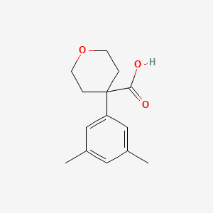 4-(3,5-Dimethyl-phenyl)-tetrahydro-pyran-4-carboxylic acid