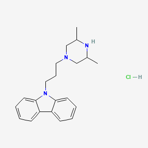 9-[3-(3,5-Dimethyl-1-piperazinyl)propyl]carbazole hydrochloride