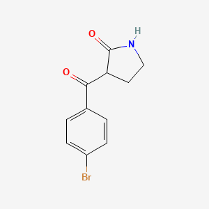 3-(4-Bromobenzoyl)pyrrolidin-2-one