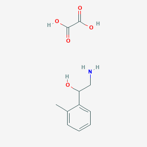 molecular formula C11H15NO5 B1627029 2-Hydroxy-2-(2-methylphenyl)ethylamine oxalate CAS No. 1170238-97-7