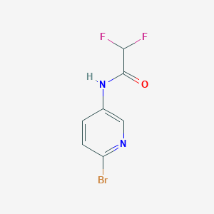 N-(6-Bromopyridin-3-yl)-2,2-difluoroacetamide