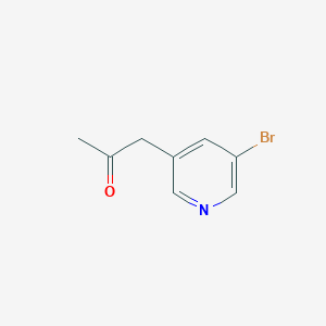 molecular formula C8H8BrNO B1627042 1-(5-Bromopyridin-3-yl)propan-2-one CAS No. 605681-06-9