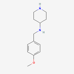 molecular formula C13H20N2O B1627043 N-(4-Methoxybenzyl)piperidin-4-amine CAS No. 1183259-99-5