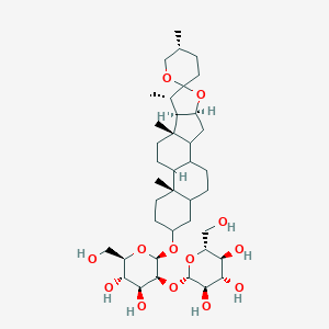 molecular formula C39H64O13 B162706 Smilageninoside CAS No. 138831-68-2