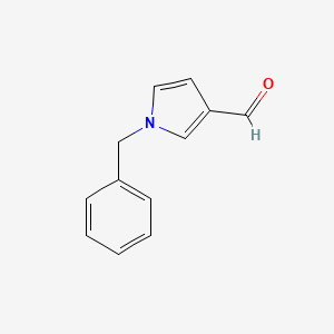 molecular formula C12H11NO B1627066 1-Benzyl-1H-pyrrole-3-carbaldehyde CAS No. 30186-48-2
