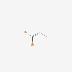 molecular formula C2HBr2F B1627068 1,1-Dibromo-2-fluoroethylene CAS No. 358-96-3