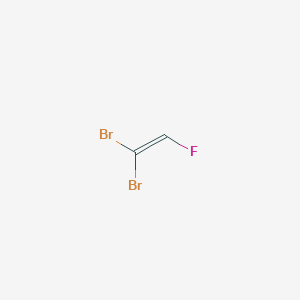 molecular formula C2HBr2F B1627068 1,1-Dibromo-2-fluoroethene CAS No. 358-96-3
