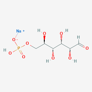 molecular formula C6H11Na2O9P B162707 d-glucose 6-phosphate disodium salt CAS No. 54010-71-8
