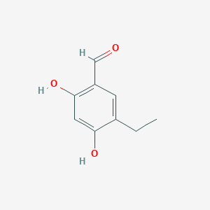 molecular formula C9H10O3 B1627082 5-Ethyl-2,4-dihydroxybenzaldehyde CAS No. 37470-83-0