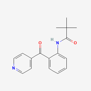 2,2-Dimethyl-N-[2-(pyridine-4-carbonyl)-phenyl]-propionamide