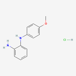 N-(2-aminophenyl)-N-(4-methoxyphenyl)amine hydrochloride