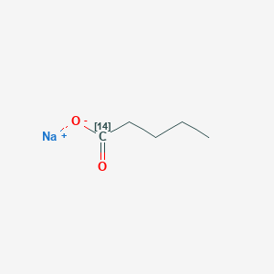 Sodium;(114C)pentanoate