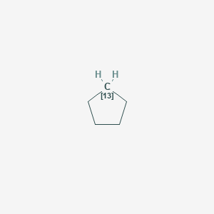 molecular formula C5H10 B1627093 Cyclopentane-13C CAS No. 286425-38-5