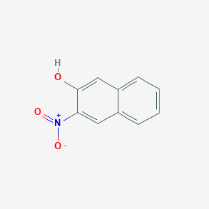 molecular formula C10H7NO3 B1627113 2-羟基-3-硝基萘 CAS No. 32361-60-7