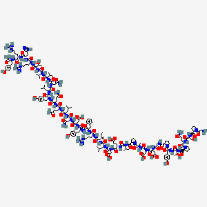 molecular formula C190H283N53O58 B1627119 Pancreatic polypeptide avian CAS No. 58591-52-9