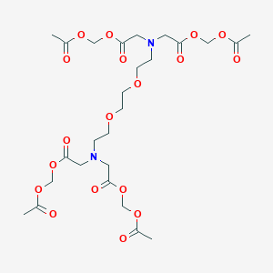molecular formula C26H40N2O18 B162712 EGTA acetoxymethyl ester CAS No. 99590-86-0