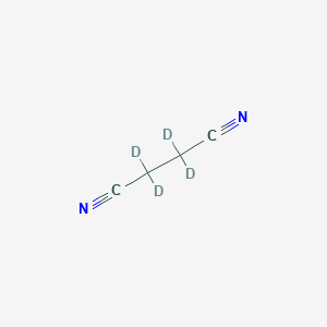molecular formula C4H4N2 B1627120 Succinonitrile-d4 CAS No. 23923-29-7