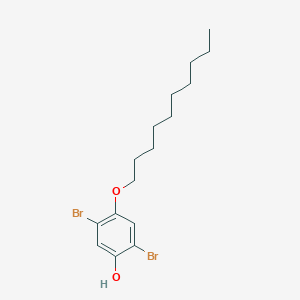 molecular formula C16H24Br2O2 B1627132 2,5-Dibromo-4-(decyloxy)phenol CAS No. 870703-49-4