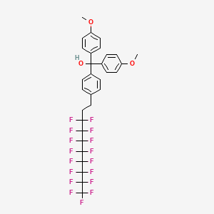 1,1-Di-(4-methoxyphenyl)-1-[4-(1H,1H,2H,2H-perfluorodecyl)phenyl]methanol
