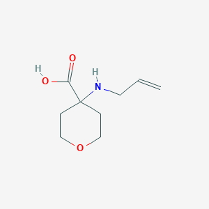 4-[(Prop-2-en-1-yl)amino]oxane-4-carboxylic acid