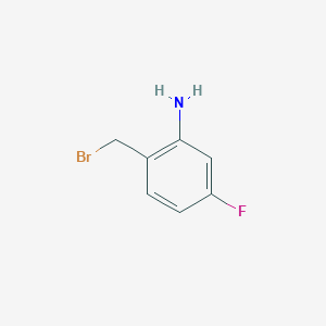 2-(Bromomethyl)-5-fluorobenzenamine
