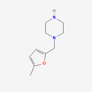 molecular formula C10H16N2O B1627162 1-[(5-Methyl-2-furyl)methyl]piperazine CAS No. 873433-11-5