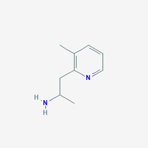1-(3-Methylpyridin-2-YL)propan-2-amine