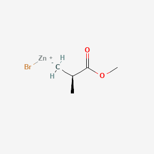 (R)-(+)-3-Methoxy-2-methyl-3-oxopropylzinc bromide solution
