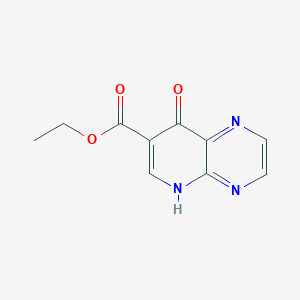 molecular formula C10H9N3O3 B1627172 Ethyl 8-oxo-5,8-dihydropyrido[2,3-b]pyrazine-7-carboxylate CAS No. 904818-78-6