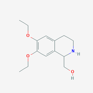 (6,7-Diethoxy-1,2,3,4-tetrahydro-isoquinolin-1-yl)-methanol