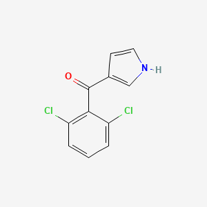 2,6-Dichlorophenyl-(1H-pyrrol-3-YL)methanone