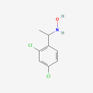 N-[1-(2,4-Dichloro-phenyl)-ethyl]-hydroxylamine