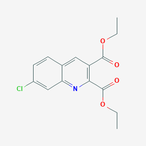 7-Chloroquinoline-2,3-dicarboxylic acid diethyl ester