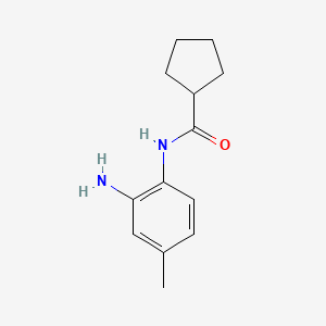 N-(2-Amino-4-methylphenyl)cyclopentanecarboxamide