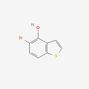 molecular formula C8H5BrOS B1627238 5-Bromo-1-benzothiophen-4-ol CAS No. 34576-98-2