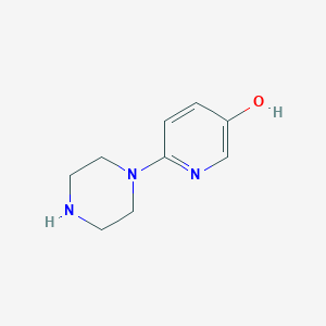 molecular formula C9H13N3O B1627245 6-(Piperazin-1-yl)pyridin-3-ol CAS No. 287114-37-8