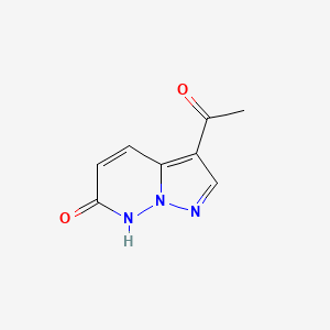 molecular formula C8H7N3O2 B1627248 1-(6-Hydroxypyrazolo[1,5-B]pyridazin-3-YL)ethanone CAS No. 551920-26-4