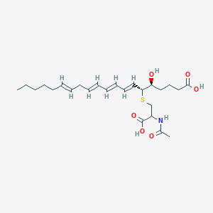 molecular formula C25H39NO6S B162725 N-acetyl Leukotriene E4 CAS No. 80115-95-3