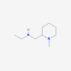B1627264 Ethyl-(1-methyl-piperidin-2-ylmethyl)-amine CAS No. 66300-62-7